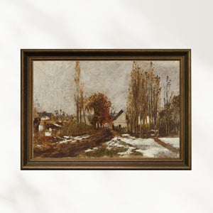 Theodor von Hörmann - Aşağı Avusturya’da Kış