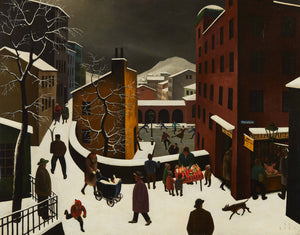 Franz Sedlacek - Şehirde Kış
