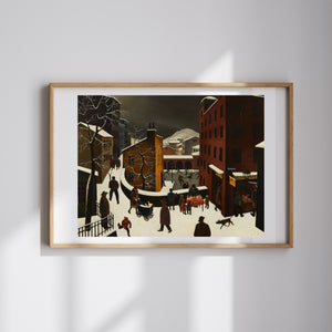 Franz Sedlacek - Şehirde Kış