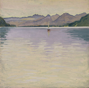Koloman Moser - Alçak Ufuk Çizgisiyle Wolfgang Gölü