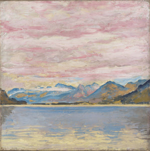 Koloman Moser - Alçak Ufuk Çizgisiyle Wolfgang Gölü II