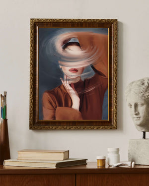 Yağmur Tezsever - Yüzleşmek fine art baskı