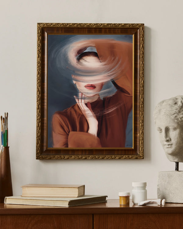 Yağmur Tezsever - Yüzleşmek fine art baskı