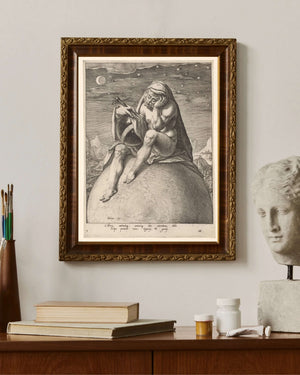 Zacharias Dolendo - Melankolik Mizaç Fine Art Baskı
