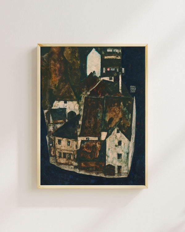 Egon Schiele - Dead City III