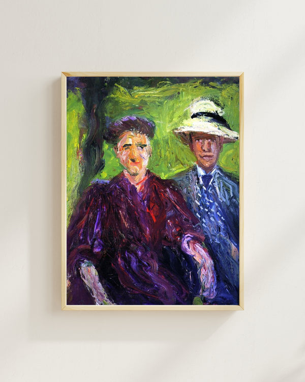 Richard Gerstl - Couple in the Countryside