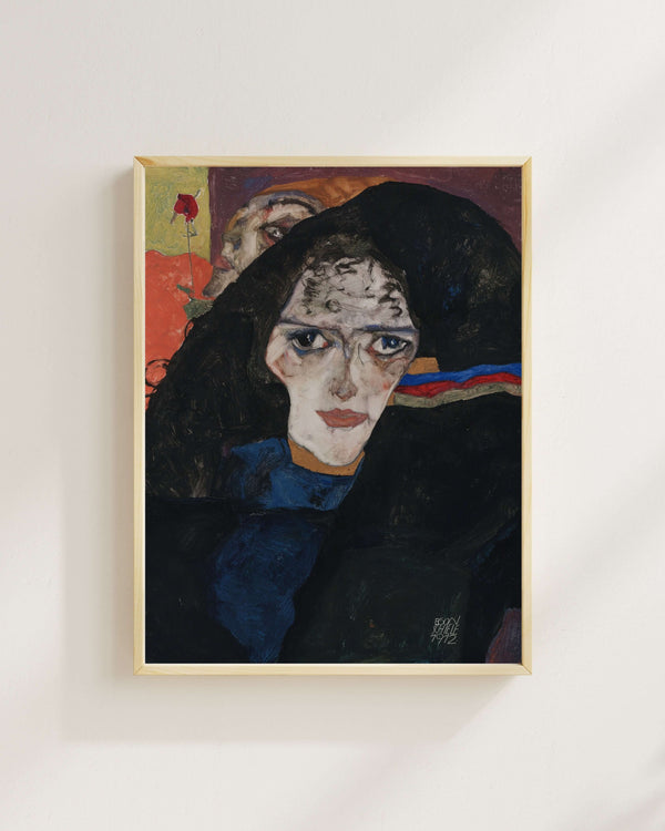 Egon Schiele - Yas Tutan Kadın