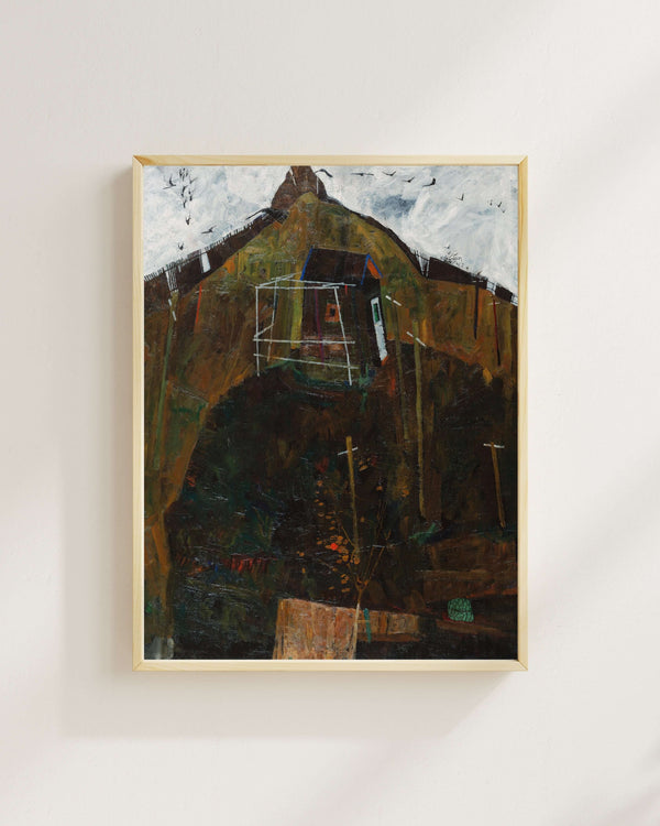 Egon Schiele - Kuzgunlu Manzara