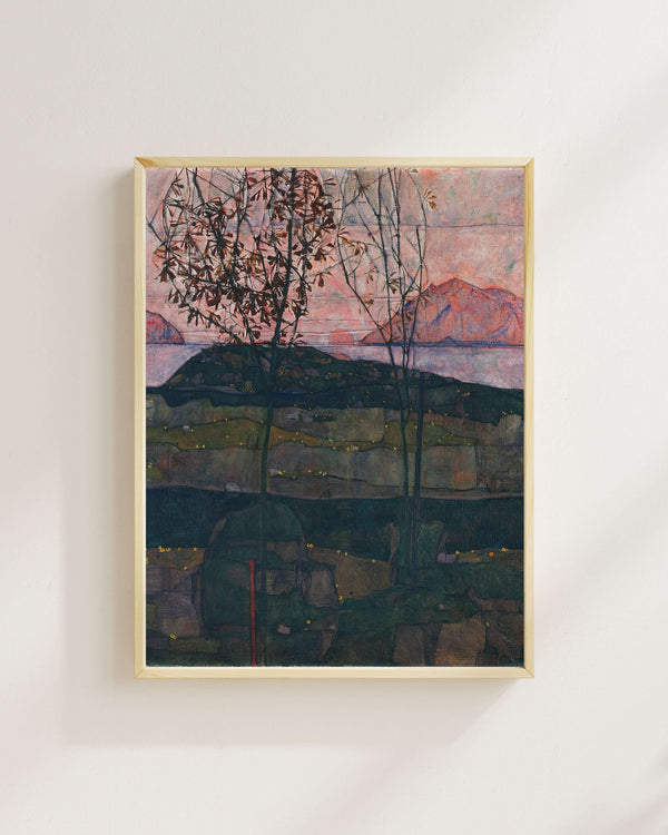Egon Schiele - Batan Güneş