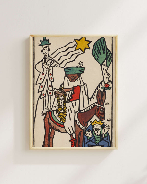 Moriz Jung - Üç Bilge Adam Fine Art Baskı