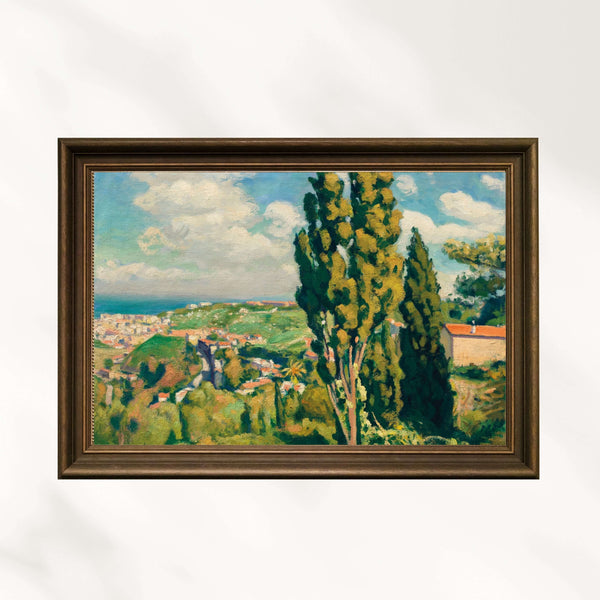 Albert Marquet - Djenan Sidi Saïd’de Servi Fine Art Baskı