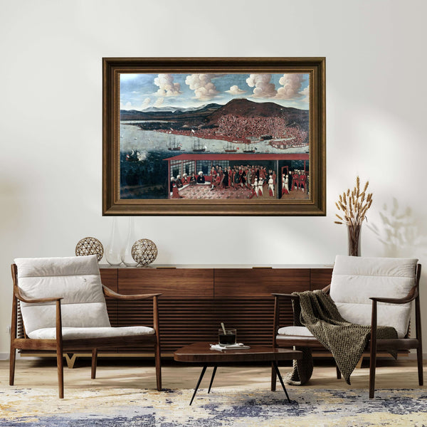 Anonim - İzmir Manzarası Çerçeve