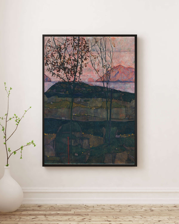 Egon Schiele - Batan Güneş