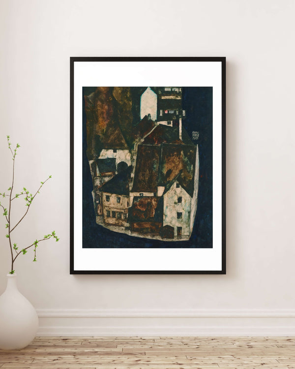 Egon Schiele - Dead City III