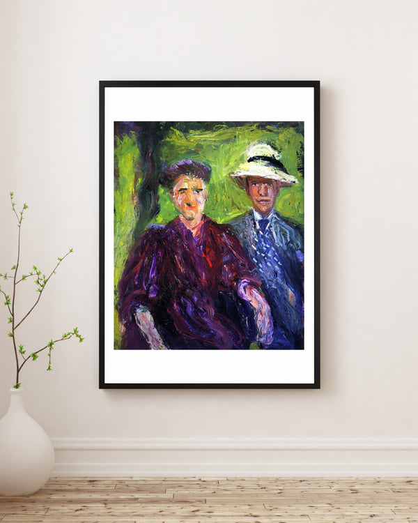 Richard Gerstl - Couple in the Countryside