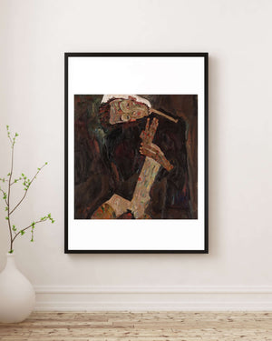 Egon Schiele - Lirik Şair Fine Art Baskı