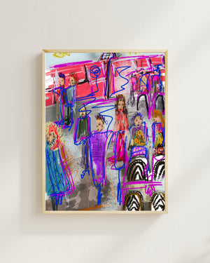 Begüm Pasin - Beklerken fine art baskı