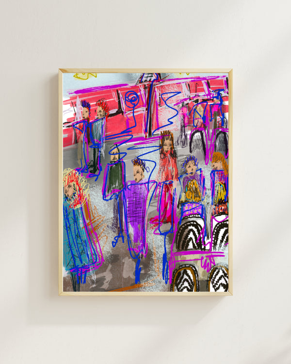 Begüm Pasin - Beklerken fine art baskı