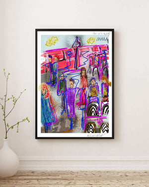Begüm Pasin - Beklerken fine art baskı