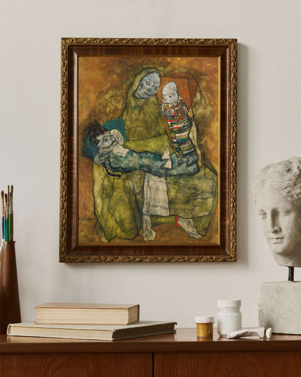 Egon Schiele - Mother with Two Children II