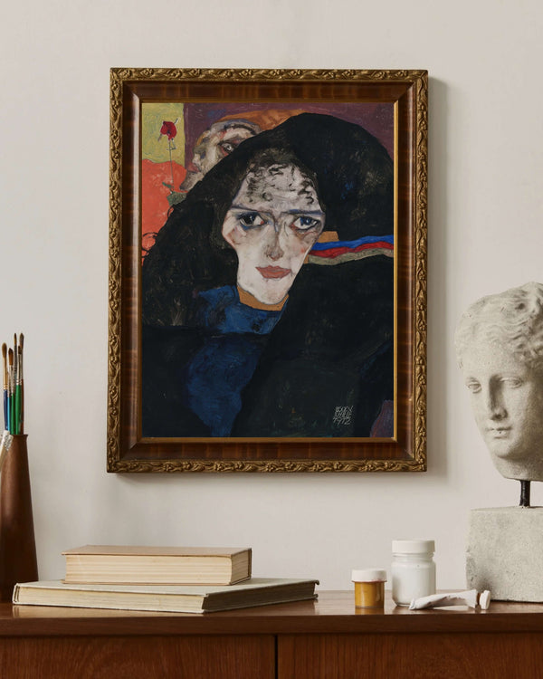 Egon Schiele - Yas Tutan Kadın