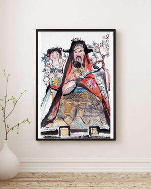 Servet Tanrısı fine art baskı