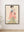 Çiçek Tutan Kadın fine art baskı