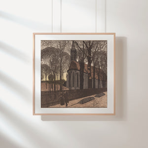 Carl Moll - Heiligenstadt’ta Kilise