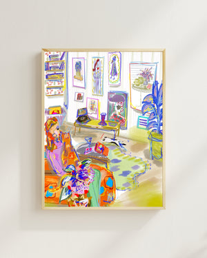 Begüm Pasin - İç Mekan No. II fine art baskı