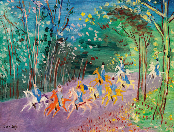 Jean Dufy - Av Partisi Fine Art Baskı