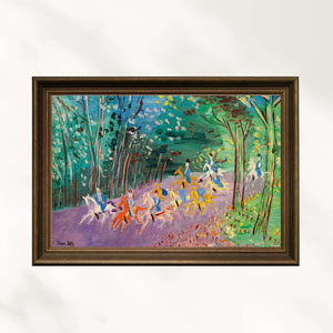 Jean Dufy - Av Partisi Fine Art Baskı