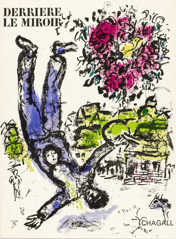 Marc Chagall - Sanatçının Buketi Fine Art Baskı