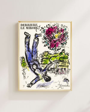 Marc Chagall - Sanatçının Buketi Fine Art Baskı
