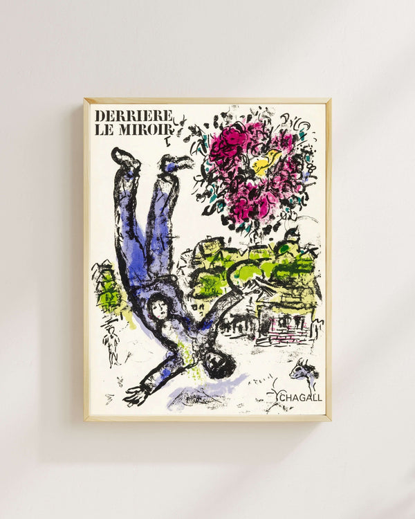 Marc Chagall - Sanatçının Buketi Fine Art Baskı