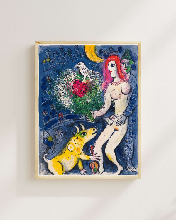 Marc Chagall - Sirkten II Fine Art Baskı