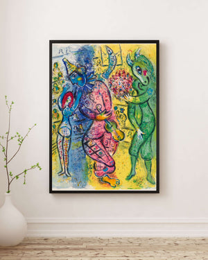 Marc Chagall - Sirkten Fine Art Baskı