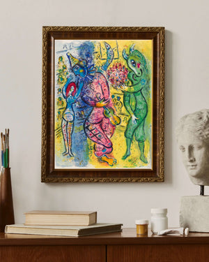 Marc Chagall - Sirkten Fine Art Baskı