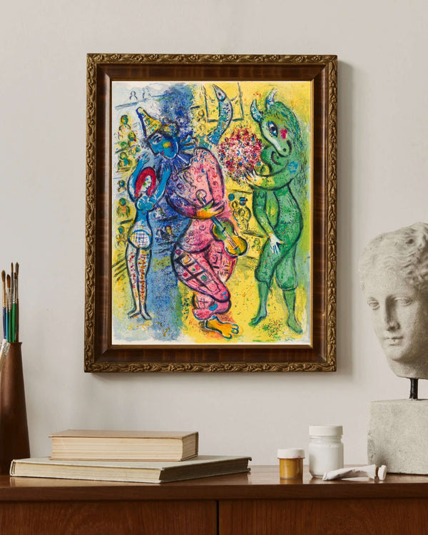 Marc Chagall - Sirkten Fine Art Baskı