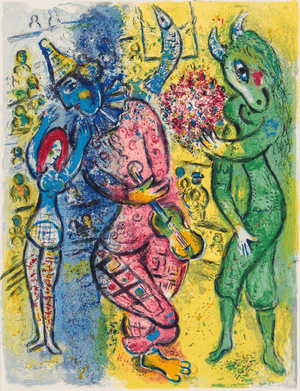 Marc Chagall - Sirkten Fine Art Baskı