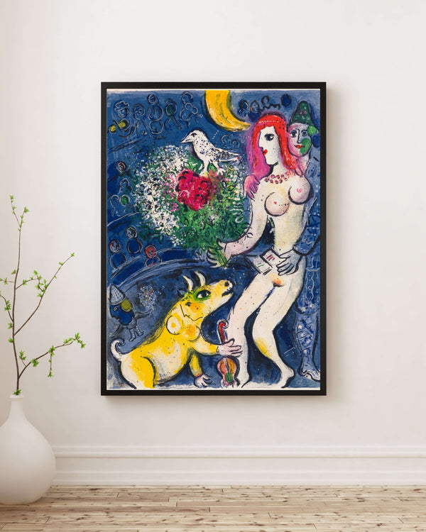 Marc Chagall - Sirkten II Fine Art Baskı