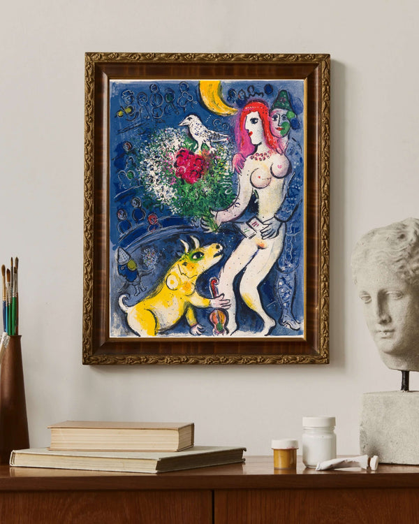 Marc Chagall - Sirkten II Fine Art Baskı
