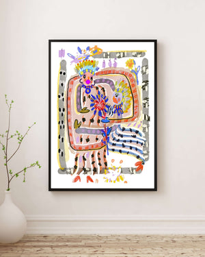 Begüm Pasin - Sarılma Fine Art Baskı