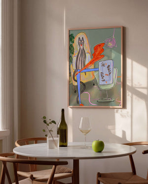 Begüm Pasin - Sit Back and Enjoy Fine Art Baskı