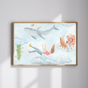 Hazal Türer - Slippery Floor fine art baskı