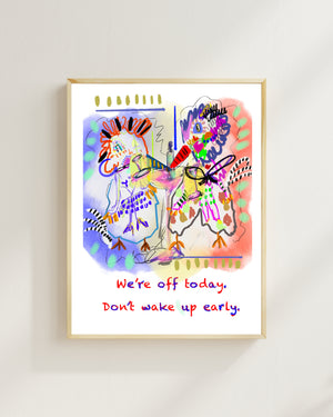Begüm Pasin - Tembellik fine art baskı
