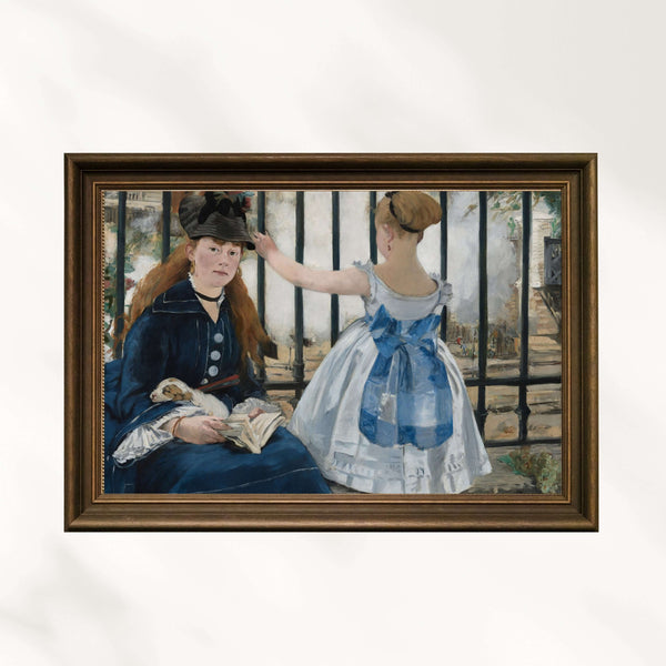 Édouard Manet - Demiryolu Fine Art Baskı